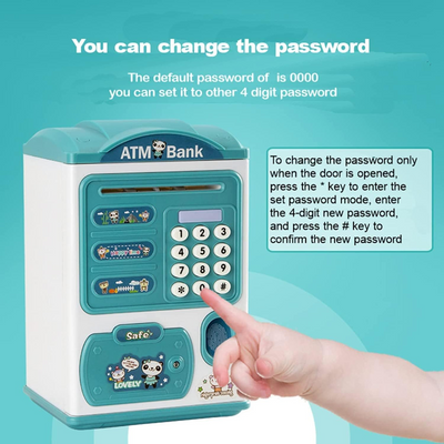 Fingerprint ATM Money Bank Box