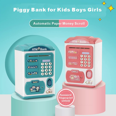 Fingerprint ATM Money Bank Box